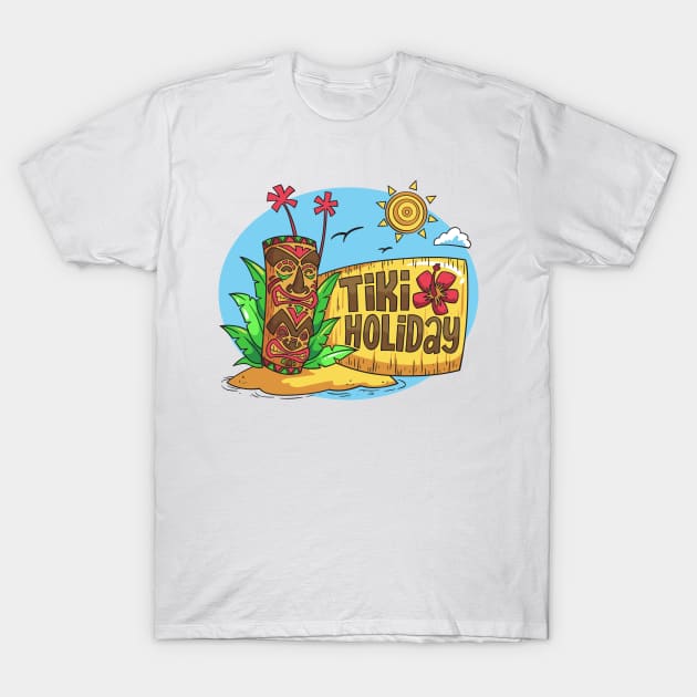 Tikistyle Ethnic Holiday Design T-Shirt by C-79